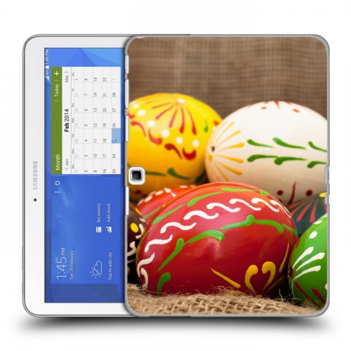 Дизайнерский силиконовый чехол для Samsung Galaxy Tab 4 10.1 Пасха
