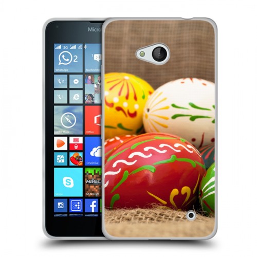 Дизайнерский силиконовый чехол для Microsoft Lumia 640 Пасха