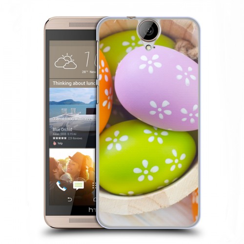 Дизайнерский пластиковый чехол для HTC One E9+ Пасха