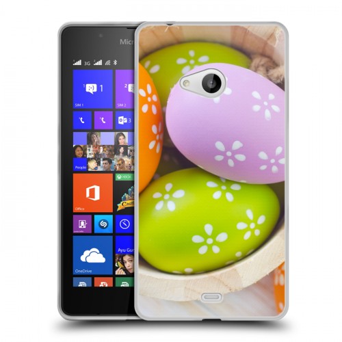 Дизайнерский пластиковый чехол для Microsoft Lumia 540 Пасха