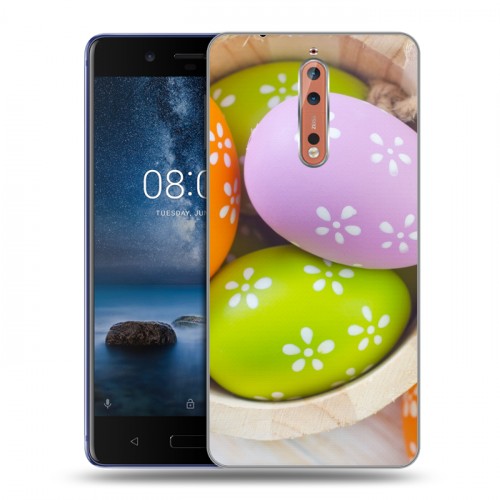 Дизайнерский пластиковый чехол для Nokia 8 Пасха