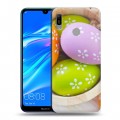 Дизайнерский пластиковый чехол для Huawei Y6 (2019) Пасха