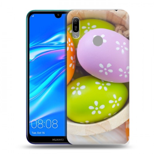 Дизайнерский пластиковый чехол для Huawei Y6 (2019) Пасха