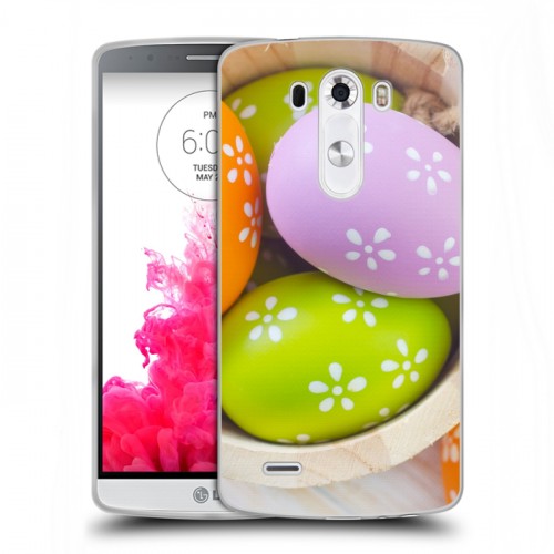 Дизайнерский силиконовый чехол для LG G3 (Dual-LTE) Пасха