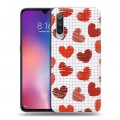 Дизайнерский силиконовый с усиленными углами чехол для Xiaomi Mi9 День Святого Валентина