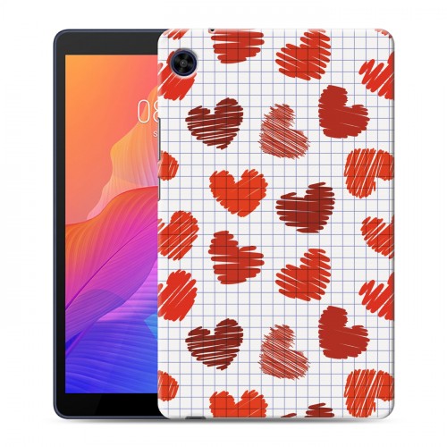 Дизайнерский силиконовый чехол для Huawei MatePad T8 День Святого Валентина