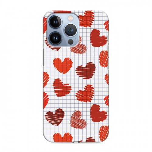 Дизайнерский силиконовый чехол для Iphone 13 Pro День Святого Валентина
