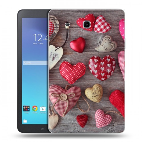 Дизайнерский силиконовый чехол для Samsung Galaxy Tab E 9.6 День Святого Валентина