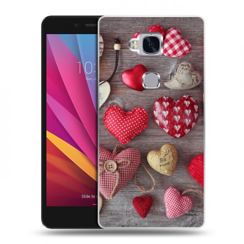 Дизайнерский силиконовый чехол для Huawei Honor 5X День Святого Валентина