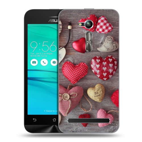 Дизайнерский пластиковый чехол для ASUS ZenFone Go ZB500KL День Святого Валентина
