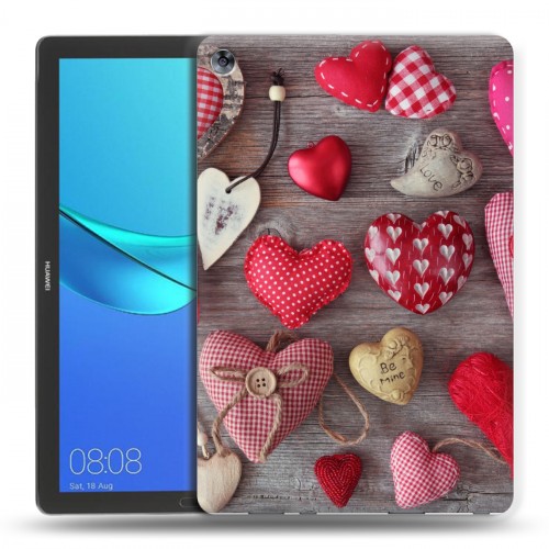 Дизайнерский силиконовый чехол для Huawei MediaPad M5 10.8 День Святого Валентина