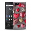 Дизайнерский пластиковый чехол для BlackBerry KEY2 День Святого Валентина