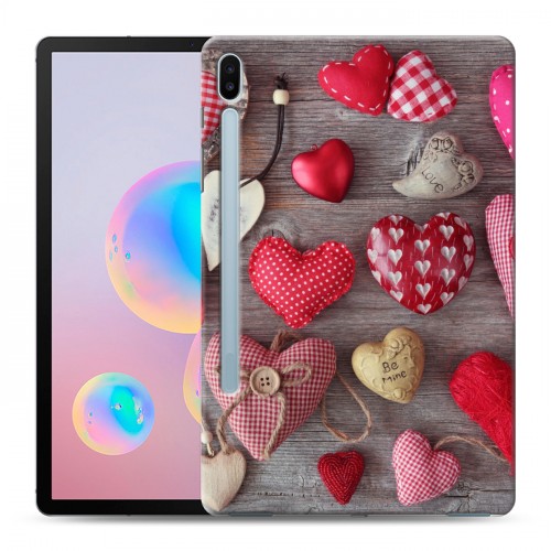 Дизайнерский силиконовый чехол для Samsung Galaxy Tab S6 День Святого Валентина