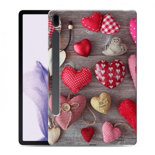 Дизайнерский пластиковый чехол для Samsung Galaxy Tab S7 FE День Святого Валентина