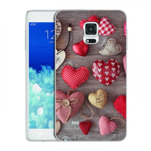 Дизайнерский пластиковый чехол для Samsung Galaxy Note Edge День Святого Валентина