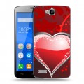 Дизайнерский пластиковый чехол для Huawei Honor 3C Lite День Святого Валентина
