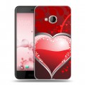 Дизайнерский пластиковый чехол для HTC U Play День Святого Валентина