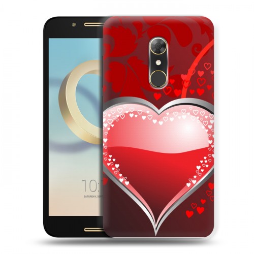 Дизайнерский силиконовый чехол для Alcatel A7 День Святого Валентина