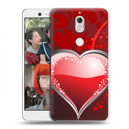 Дизайнерский пластиковый чехол для Nokia 7 День Святого Валентина