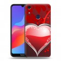 Дизайнерский пластиковый чехол для Huawei Honor 8A День Святого Валентина