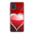 Дизайнерский силиконовый чехол для Samsung Galaxy A51 День Святого Валентина