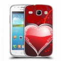 Дизайнерский пластиковый чехол для Samsung Galaxy Core День Святого Валентина