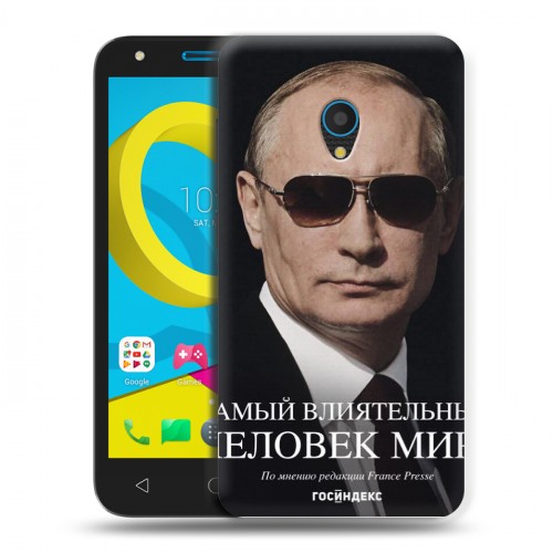 Дизайнерский пластиковый чехол для Alcatel U5 В.В.Путин