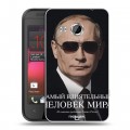 Дизайнерский пластиковый чехол для HTC Desire 200 В.В.Путин