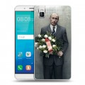 Дизайнерский пластиковый чехол для Huawei ShotX В.В.Путин