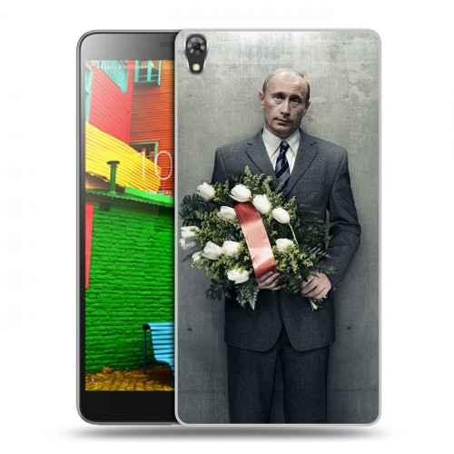 Дизайнерский силиконовый чехол для Lenovo Phab В.В.Путин