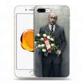 Дизайнерский пластиковый чехол для Iphone 7 Plus / 8 Plus В.В.Путин