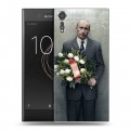 Дизайнерский пластиковый чехол для Sony Xperia XZs В.В.Путин