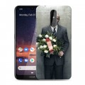 Дизайнерский силиконовый чехол для Nokia 3.2 В.В.Путин