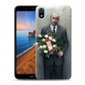 Дизайнерский силиконовый чехол для Xiaomi RedMi 7A В.В.Путин