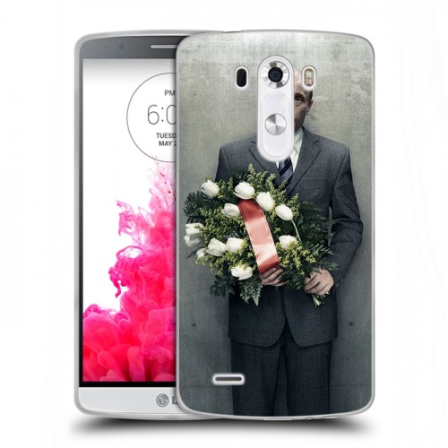 Дизайнерский пластиковый чехол для LG G3 (Dual-LTE) В.В.Путин