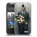 Дизайнерский силиконовый чехол для HTC Desire 310 В.В.Путин