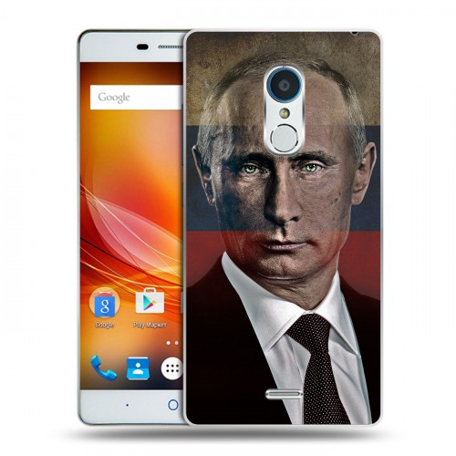 Дизайнерский пластиковый чехол для ZTE Blade X9 В.В.Путин