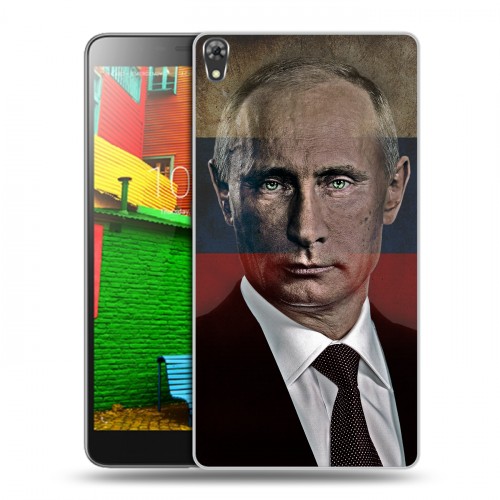 Дизайнерский силиконовый чехол для Lenovo Phab В.В.Путин