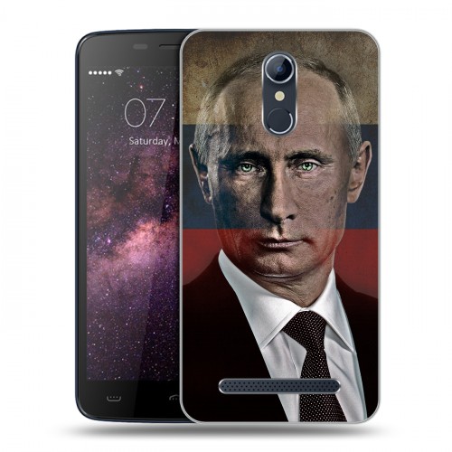 Дизайнерский силиконовый чехол для Homtom HT17 В.В.Путин