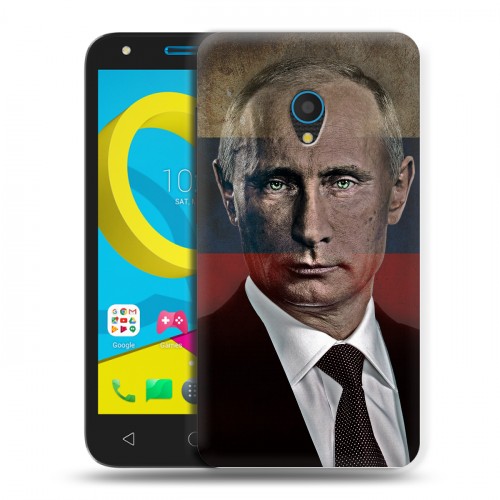 Дизайнерский пластиковый чехол для Alcatel U5 В.В.Путин