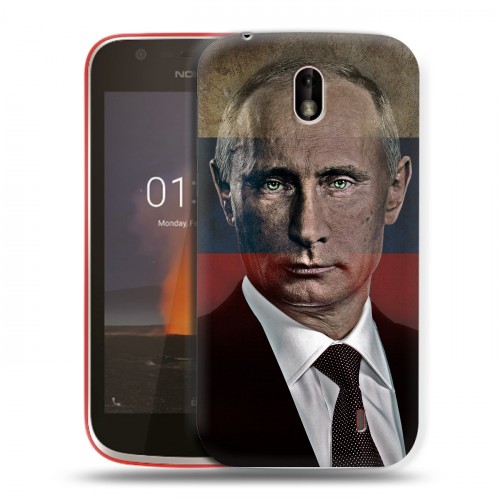 Дизайнерский пластиковый чехол для Nokia 1 В.В.Путин