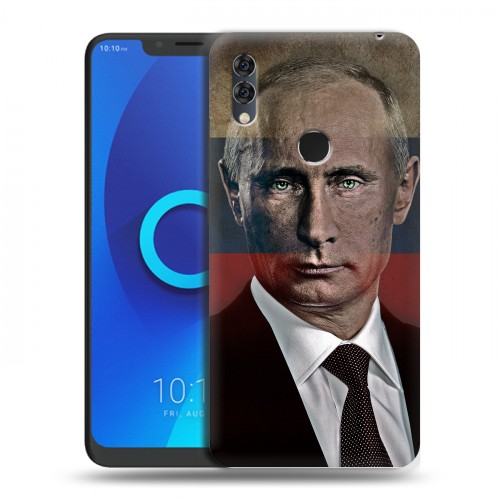 Дизайнерский силиконовый чехол для Alcatel 5V В.В.Путин