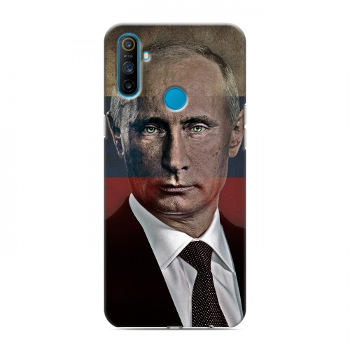 Дизайнерский силиконовый чехол для Realme C3 В.В.Путин