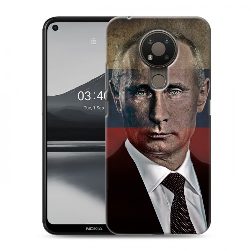 Дизайнерский силиконовый чехол для Nokia 3.4 В.В.Путин