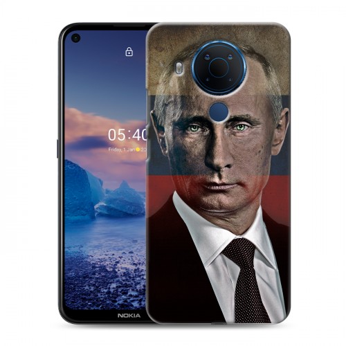 Дизайнерский силиконовый чехол для Nokia 5.4 В.В.Путин