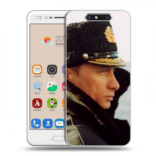 Дизайнерский пластиковый чехол для ZTE Blade V8 В.В.Путин