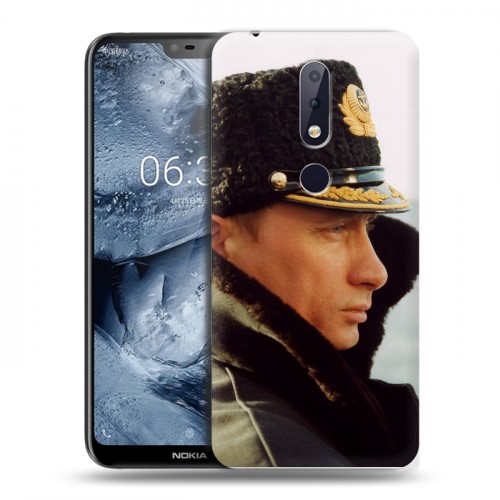 Дизайнерский пластиковый чехол для Nokia 6.1 Plus В.В.Путин