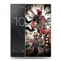 Дизайнерский пластиковый чехол для Sony Xperia L1 Стражи галактики