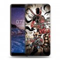 Дизайнерский пластиковый чехол для Nokia 7 Plus Стражи галактики