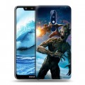 Дизайнерский силиконовый чехол для Nokia 5.1 Plus Стражи галактики